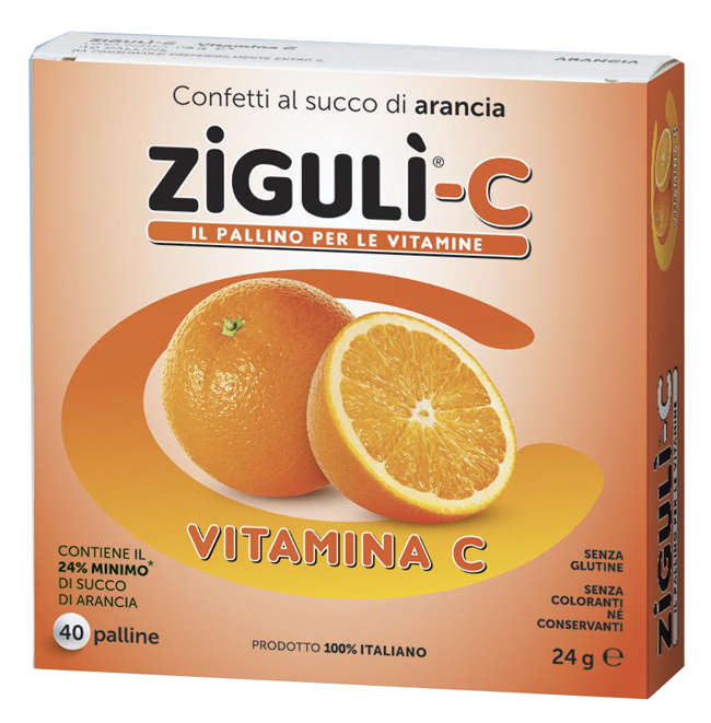 ZIGULI C ARANCIA 40 CONFETTI 24 G - Farmastop