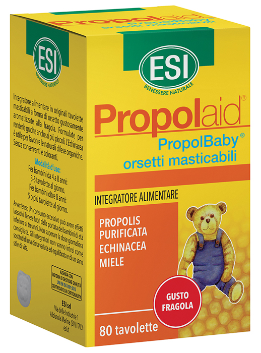 ESI PROPOLAID ORSETTI JUNIOR 80 TAVOLETTE - Farmastop