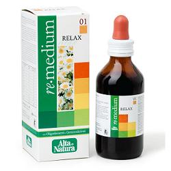 REMEDIUM 01 RELAX GOCCE 100 ML - Farmastop