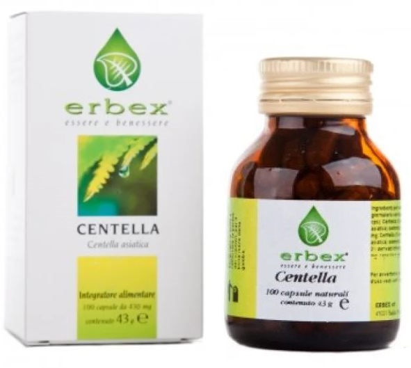 CENTELLA 100 CAPSULE 430MG - Farmastop