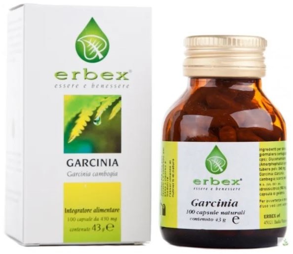 GARCINIA 100 CAPSULE 430MG - Farmastop