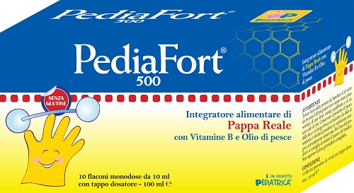 PEDIAFORT 500 10 FLACONI - Farmastop