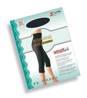 WENDY MIDI TUTORE POST-LIPOSUZIONE NERO 4XL - Farmastop