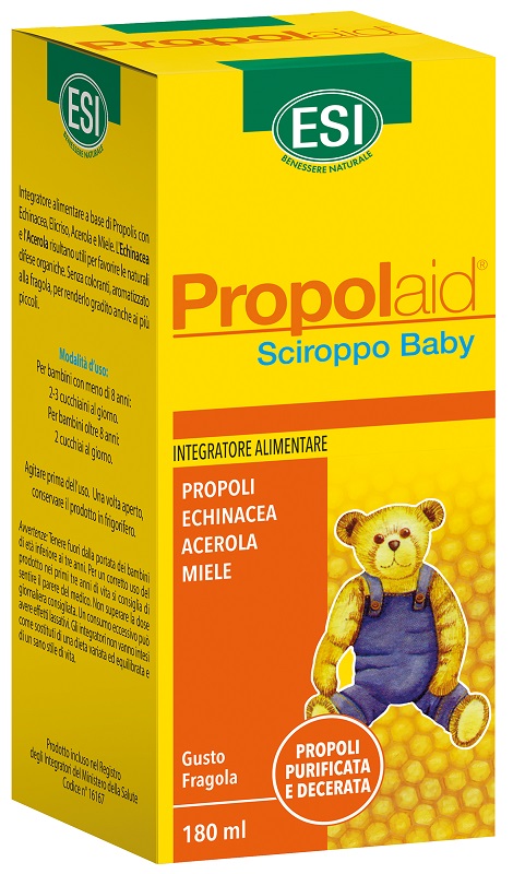 ESI PROPOLAID PROPOLBABY SCIROPPO 180 ML - Farmastop