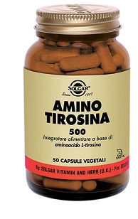 AMINO TIROSINA 500 50 CAPSULE VEGETALI - Farmastop