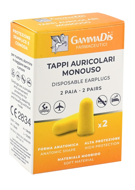 TAPPO AURICOLARE EAR GOMMAPIUMA 4 PEZZI - Farmastop