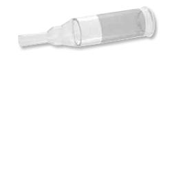 CATETERE ESTERNO SILKOKONDOM IN PURO SILICONE TRASPARENTE AUTOADESIVO CON SISTEMA DI RACCORDO LUNGHEZZA 32MM 30 PEZZI - Farmastop