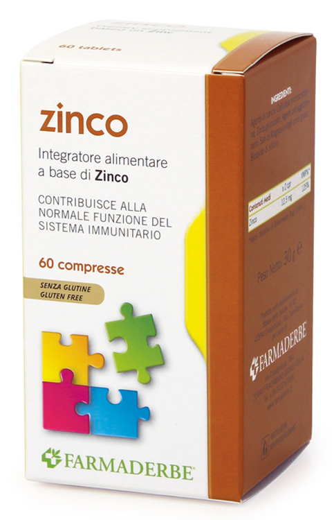 ZINCO 60 COMPRESSE - Farmastop
