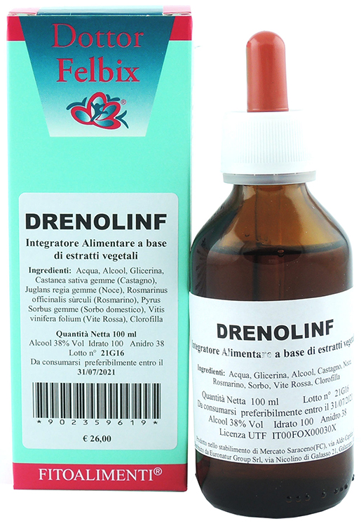 DRENOLINF GOCCE 100 ML - Farmastop