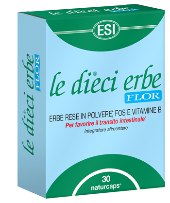 ESI LE DIECI ERBE FLOR 30 CAPSULE - Farmastop