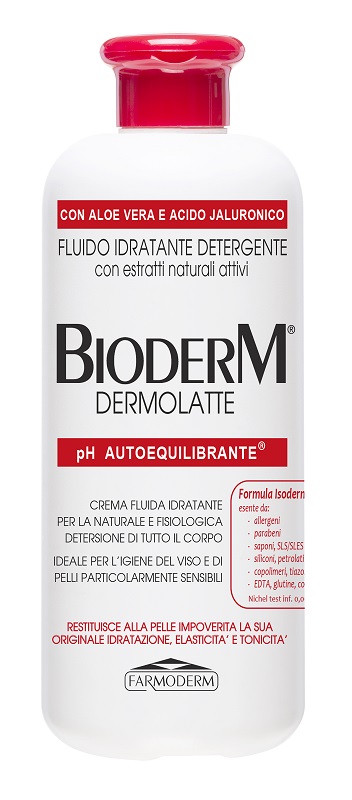 BIODERM DERMOLATTE CREMA FLUIDA 500 ML - Farmastop