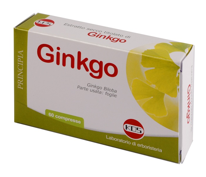 GINKGO BILOBA ESTRATTO SECCO 60 COMPRESSE - Farmastop
