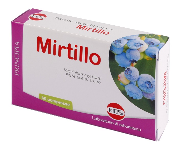 MIRTILLO ESTRATTO SECCO 60 COMPRESSE - Farmastop