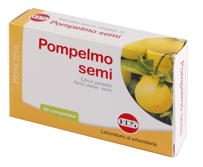 POMPELMO SEMI ESTRATTO SECCO 60 COMPRESSE - Farmastop