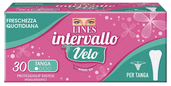 LINES VELO SALVASLIP TANGA 30 PEZZI - Farmastop