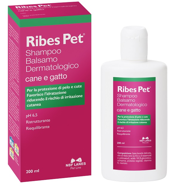 RIBES PET SHAMPOO BALSAMO FLACONE 200 ML - Farmastop