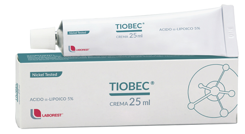 TIOBEC CREMA ACIDO LIPOICO 5% 25 ML - Farmastop