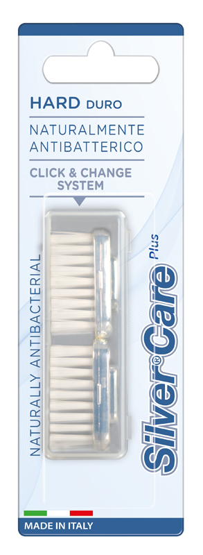 SILVERCARE PLUS DURO RICAMBI 2 PEZZI - Farmastop