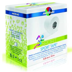 NASTRO AUTOADESIVO ANELASTICO PER FASCIATURE DI SOSTEGNO E TAPING MASTER-AID SPORT 3,8X10 - Farmastop