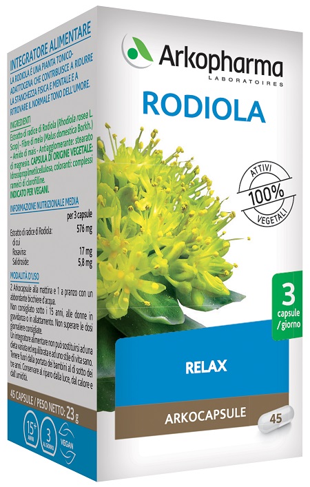 ARKO CAPSULE RODIOLA 45 CAPSULE - Farmastop