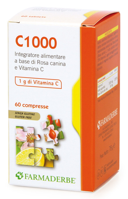 NUTRA C 1000 60 COMPRESSE - Farmastop