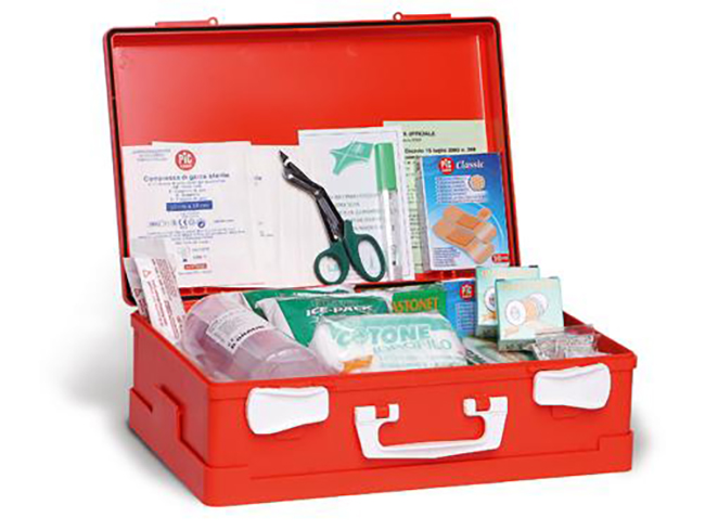 PACCHETTO DI MEDICAZIONE REINTEGRO DEL PACCO BASE COMPLETO ALLEGATO1 DM 388 DEL 15/07/2003 - Farmastop