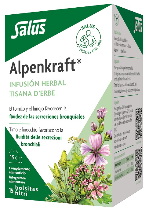 ALPENKRAFT TISANA 15 FILTRI - Farmastop