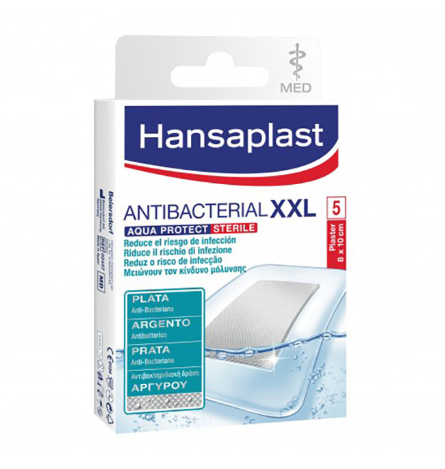 HANSAPLAST MED AQUA PROTECT WOUND CARE MEDICAZIONE 80X100 CM 5 PEZZI - Farmastop