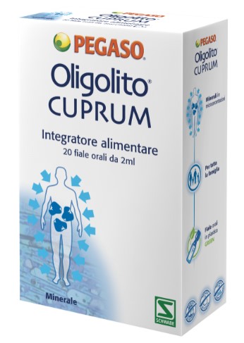 OLIGOLITO CUPRUM 20 FIALE 2 ML - Farmastop
