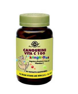 CANGURINI VITAMINA C 100 COMPRESSE MASTICABILI - Farmastop