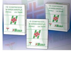 GARZA COMPRESSA STERILE CURAMED 12/8 18X40CM 12 PEZZI - Farmastop