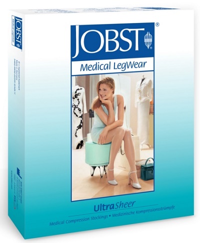 CALZA COMPRESSIVA JOBST ULTRASHEER 15-20MMHG CALZA BEIGE 2 ARTICOLO 751190000000 - Farmastop