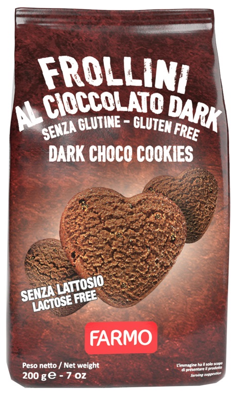 FARMO FROLLINI AL CIOCCOLATO DARK 200 G - Farmastop