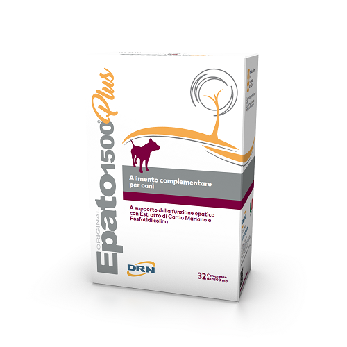 EPATO 1500 PLUS 32 COMPRESSE CANE - Farmastop
