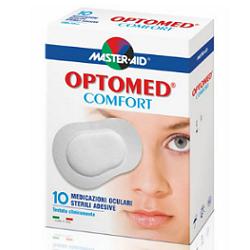 GARZA OCULARE MEDICATA MASTER-AID OPTOMED COMFORT 10 PEZZI - Farmastop