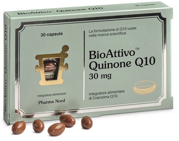 BIOATTIVO QUINONE Q10 30 CAPSULE - Farmastop