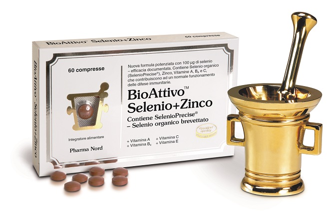BIOATTIVO SELENIO + ZINCO 60 COMPRESSE - Farmastop