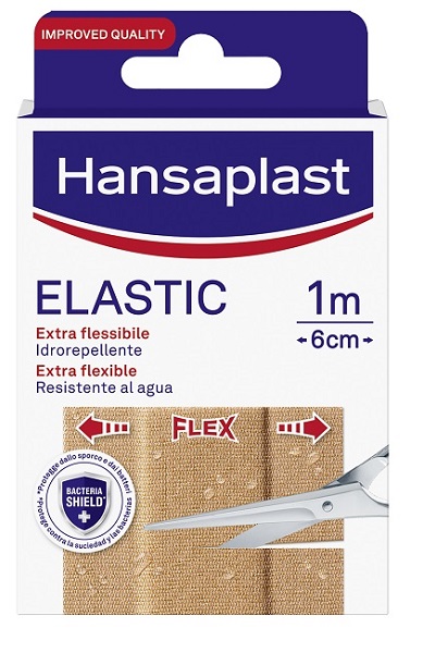 CEROTTO IN STRISCIA HANSAPLAST PRETAGLIATO ELASTICO 10 PEZZI - Farmastop
