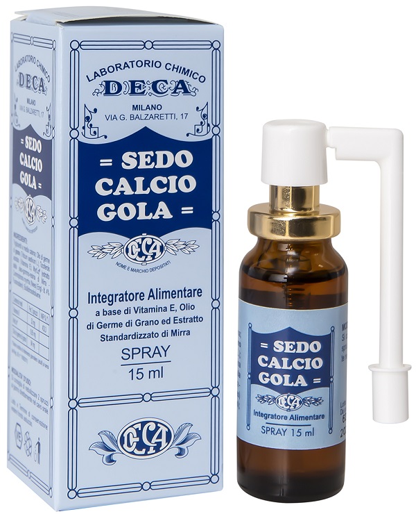 SEDO CALCIO GOLA SPRAY 15 ML - Farmastop