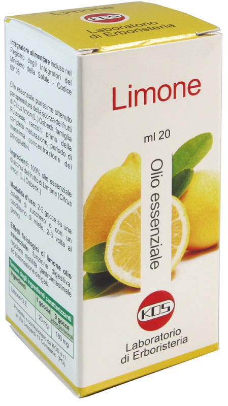 LIMONE OLIO ESSENZIALE 20 ML - Farmastop