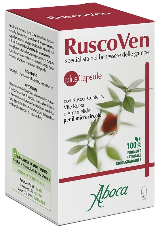 RUSCOVEN PLUS 50 CAPSULE - Farmastop