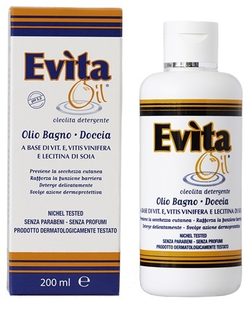 EVITA OIL BAGNO DOCCIA 200 ML - Farmastop