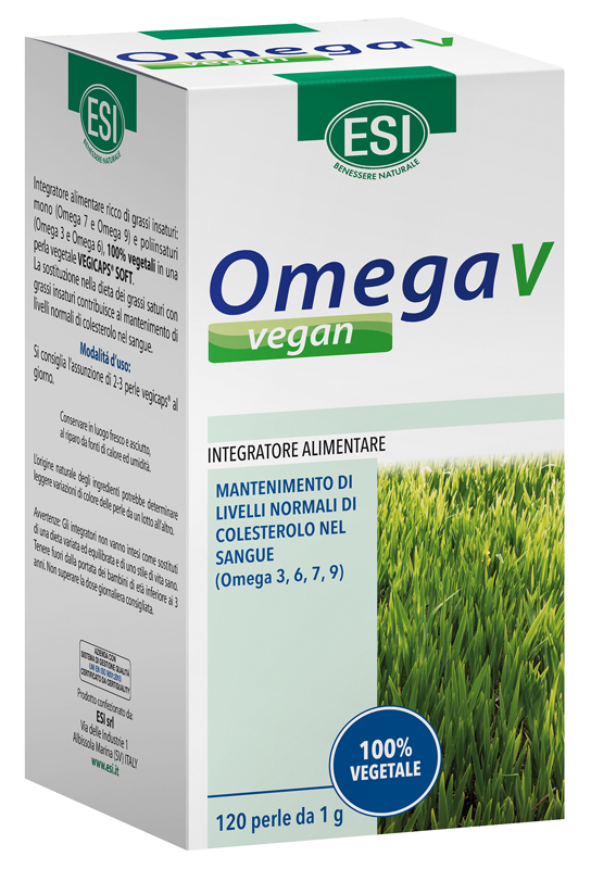 ESI OMEGACTIVE VEGAN 120 VEGICAPSULE - Farmastop