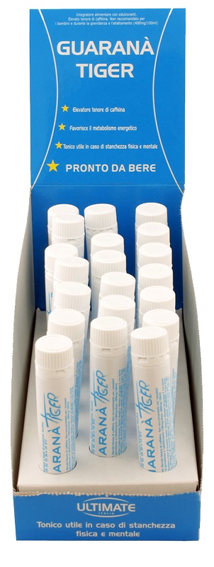 GUARANA TIGER 20 FLACONCINI 25 ML - Farmastop