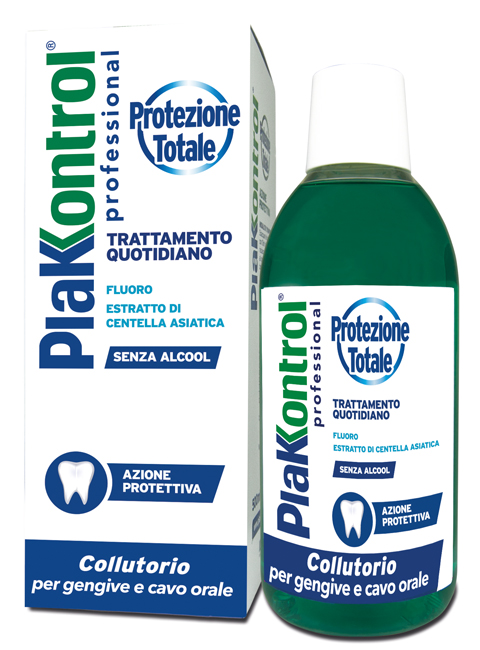 PLAKKONTROL PROTEZIONE TOTALE COLLUTORIO 500 ML - Farmastop
