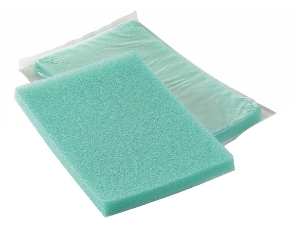 MEDICAZIONE IN COMPRESSE DI POLIURETANO ESPANSO FORMATO DA RETICOLI CELLULARI A NIDO D'APE 10PZ 15X10X2CM - Farmastop