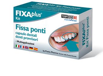 CEMENTO PROVVISORIO PER PONTI FIXAPLUS KIT 1 PEZZO - Farmastop