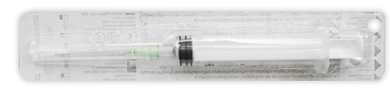 SIRINGA PIC 5 ML AGO GAUGE 23X1,25 CONO LUER CENTRALE 1 PEZZO - Farmastop