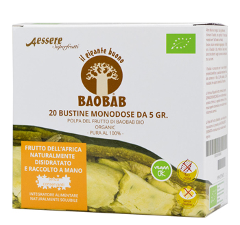 BAOBAB AESSERE POLPA BIO 20X5 G - Farmastop