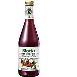 BIOTTA SUCCO DI MIRTILLO ROSSO 500 ML - Farmastop